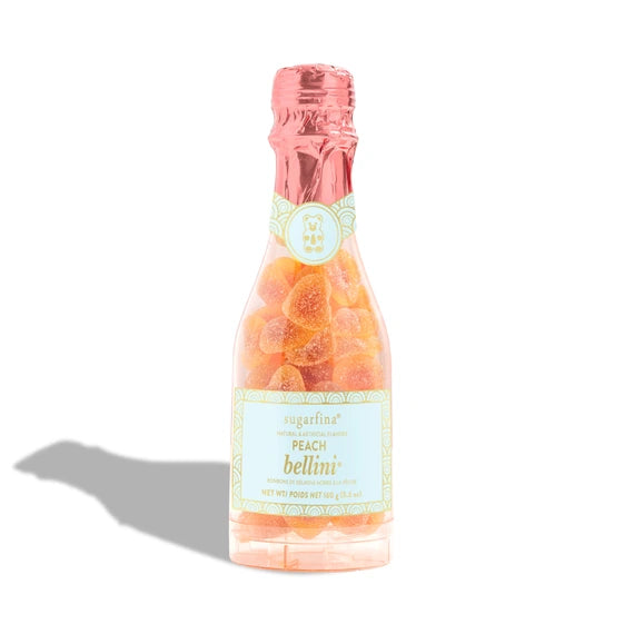 Sugarfina Peach Bellini Gummy Bears - Celebration Bottle