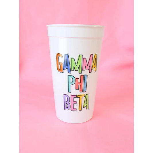 Gamma Phi Beta Reusable Cup